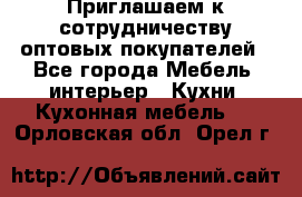 Приглашаем к сотрудничеству оптовых покупателей - Все города Мебель, интерьер » Кухни. Кухонная мебель   . Орловская обл.,Орел г.